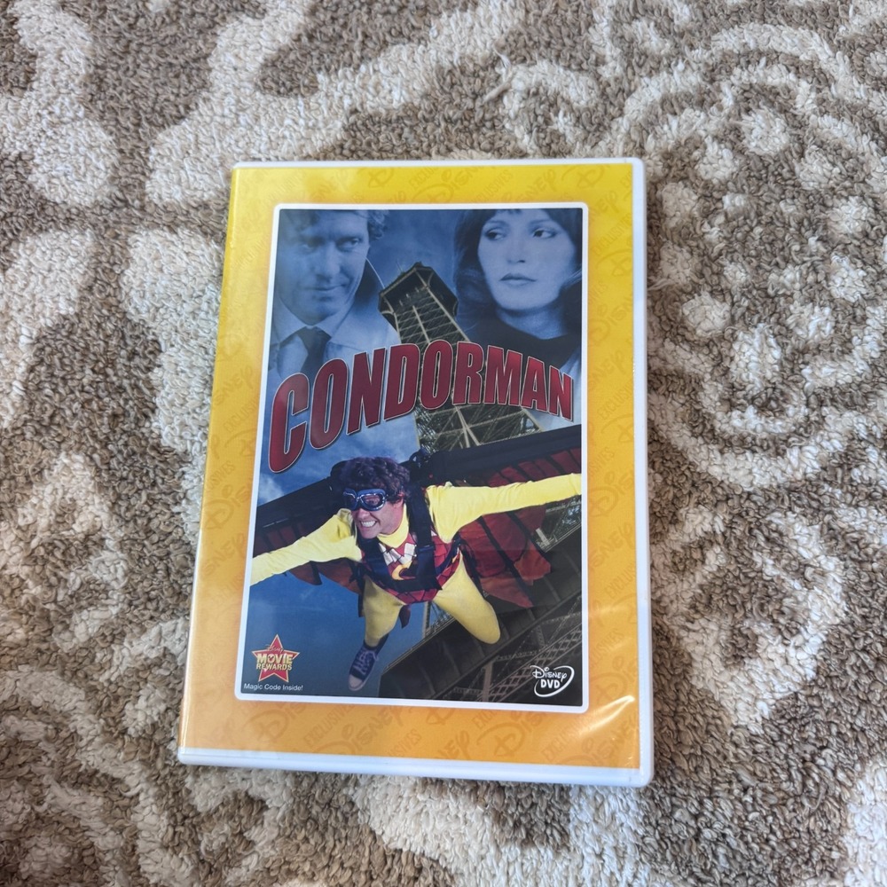 Condorman (DVD, 2009) The Wonderful World of Disney Movie Club Exclusive